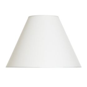 Linen Tapered Round Shade, Beige, 15"L x 15"W x 11"H