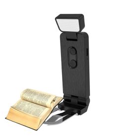 Clip-on Mini LED Eye-protection Desk Lamp for Bedroom Decor (Color: Black, Type: USB Light)